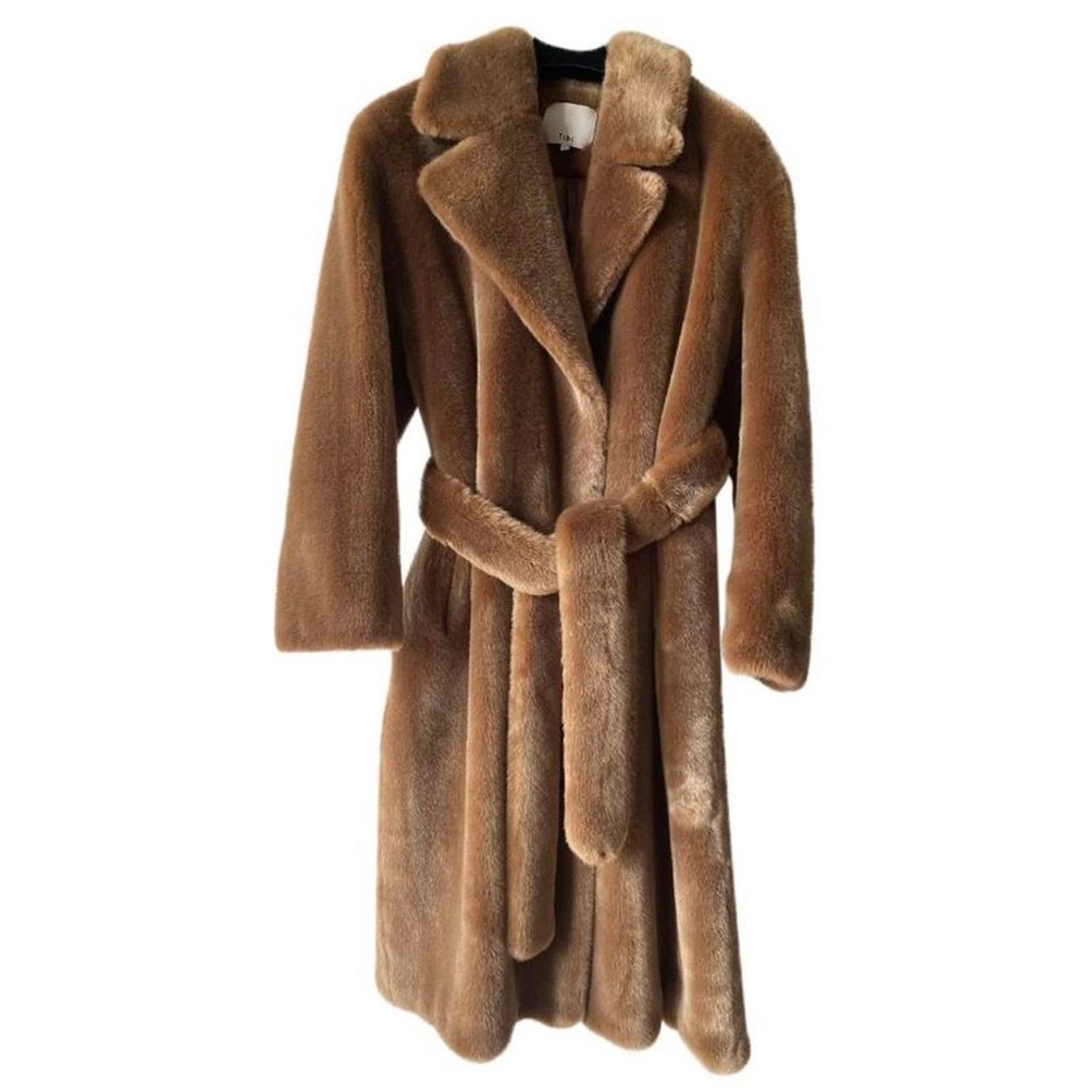 Tibi Faux Fur Coat